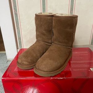 Classic ugg short size 5 in chestnut